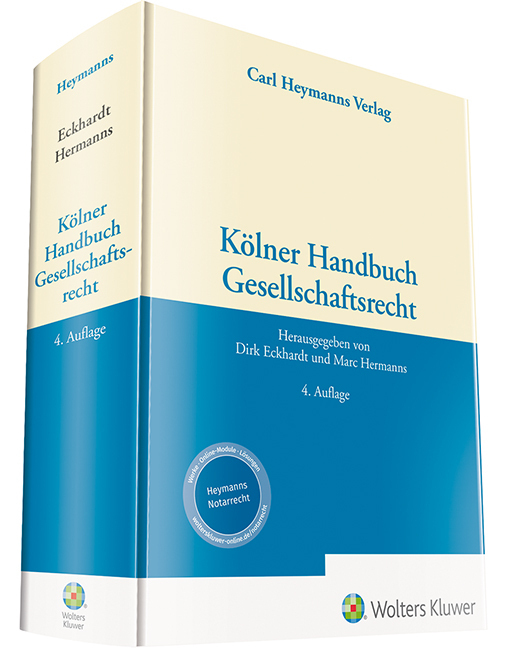 Cover: 9783452291998 | Kölner Handbuch Gesellschaftsrecht | Dirk Eckhardt (u. a.) | Buch