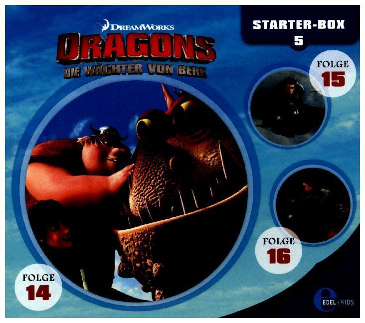 Cover: 4029759124429 | Dragons - Die Wächter von Berk - Starter-Box, 3 Audio-CD | Audio-CD