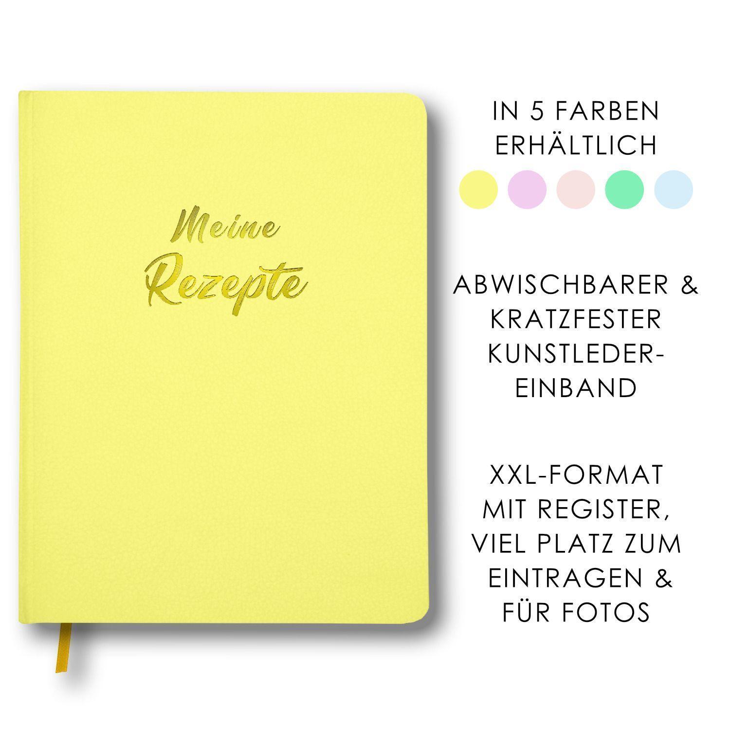 Cover: 9783517303208 | Meine Rezepte zitronengelb | Notizbücher | Deutsch | 2022 | YUNA