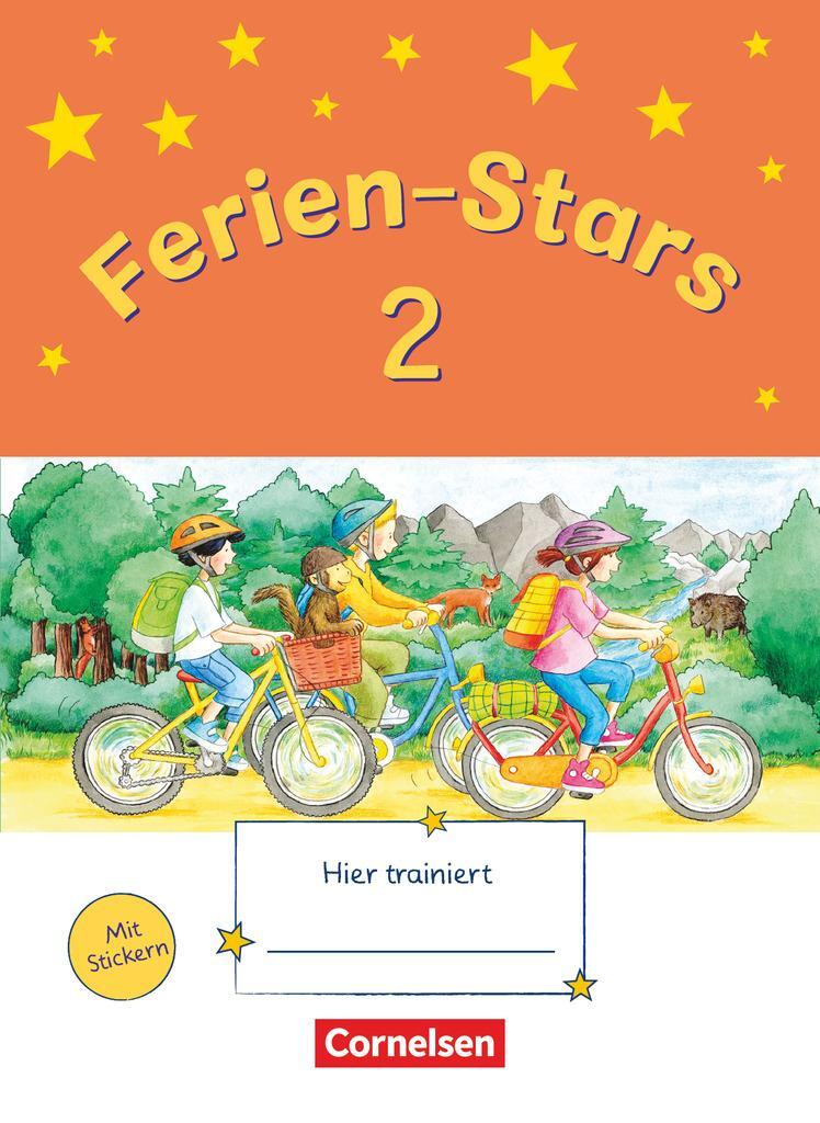 Cover: 9783637027244 | Ferien-Stars 2. Schuljahr - Übungsheft | Mit Lösungen | Sabine Schwarz