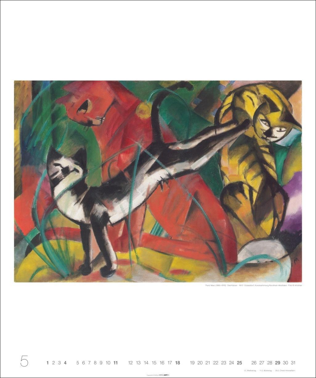 Bild: 9783839900970 | Franz Marc Edition Kalender 2025 | Kalender | Spiralbindung | 14 S.