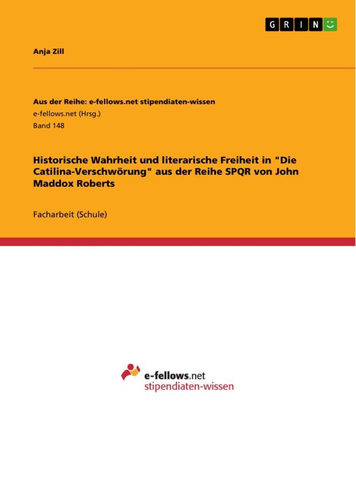 Cover: 9783640972425 | Historische Wahrheit und literarische Freiheit in "Die...