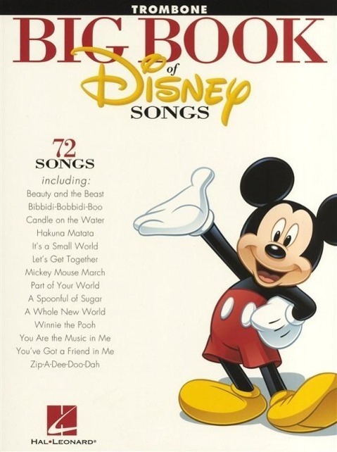 Cover: 884088591120 | Big Book of Disney Songs: Trombone | Broschüre | Buch | Englisch