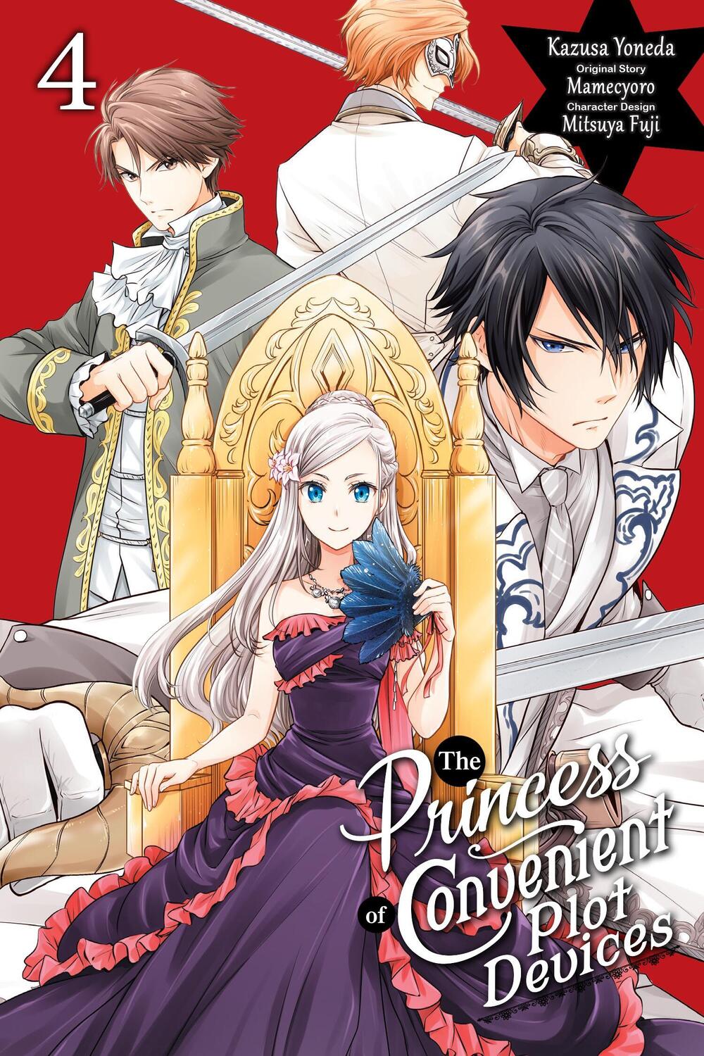 Cover: 9781975362775 | The Princess of Convenient Plot Devices, Vol. 4 (manga) | Mamecyoro