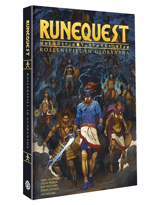 Cover: 9783958672253 | RuneQuest - Abenteuer in Glorantha | Grundregelwerk, Runequest | Buch
