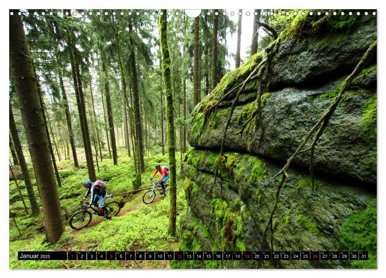 Bild: 9783435353767 | Mountainbike Traumpfade (Wandkalender 2025 DIN A3 quer), CALVENDO...