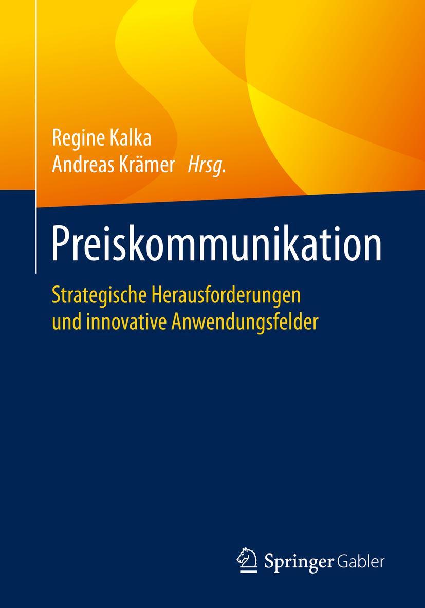 Cover: 9783658280277 | Preiskommunikation | Andreas Krämer Ist (u. a.) | Taschenbuch | xv