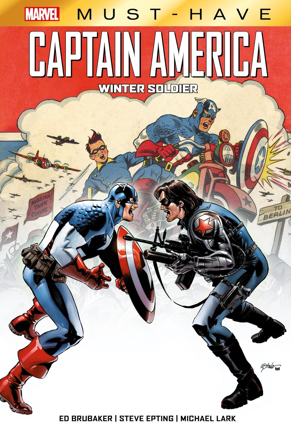 Cover: 9783741621895 | Marvel Must-Have: Captain America | Winter Soldier | Brubaker (u. a.)