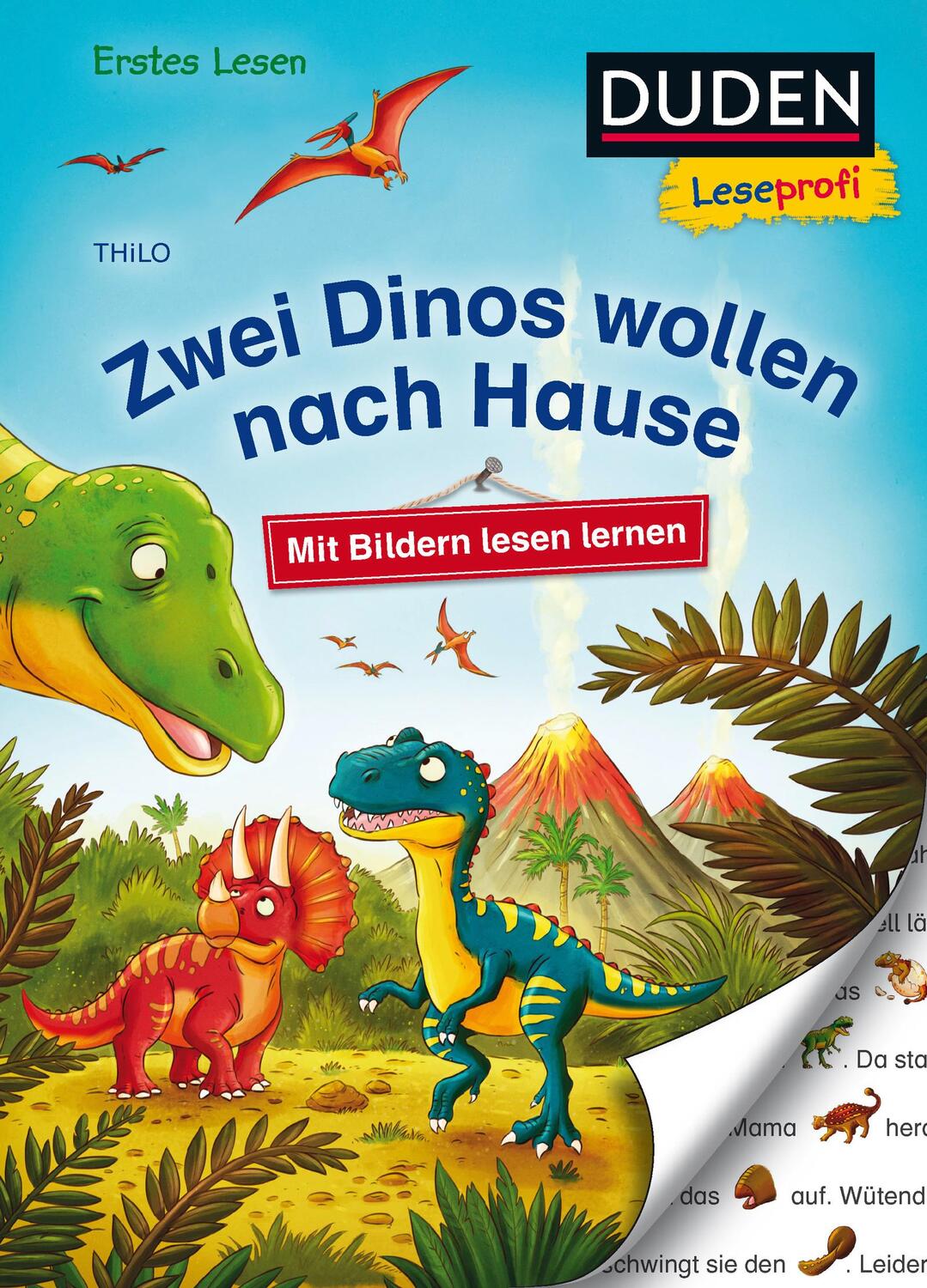 Cover: 9783737333924 | Duden Leseprofi - Mit Bildern lesen lernen: Zwei Dinos wollen nach...