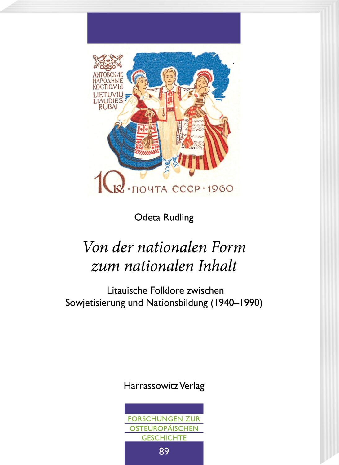 Cover: 9783447120494 | Von der nationalen Form zum nationalen Inhalt | Odeta Rudling | Buch