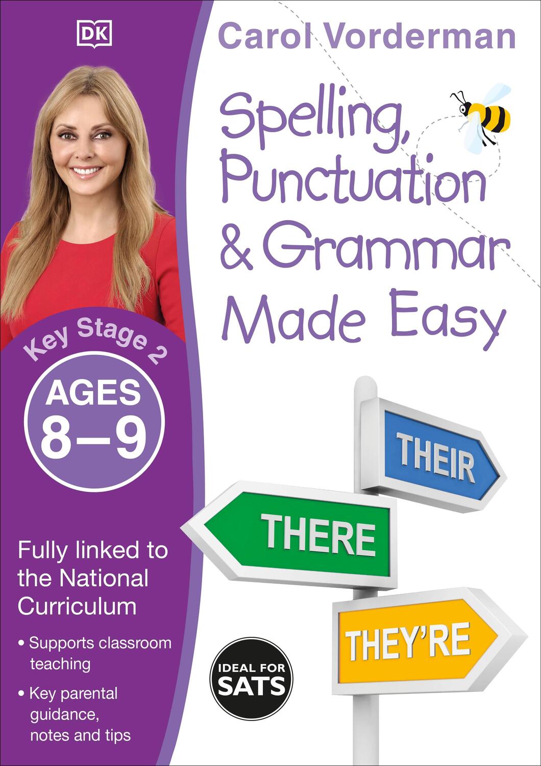 Cover: 9780241182727 | Spelling, Punctuation & Grammar Made Easy, Ages 8-9 (Key Stage 2)