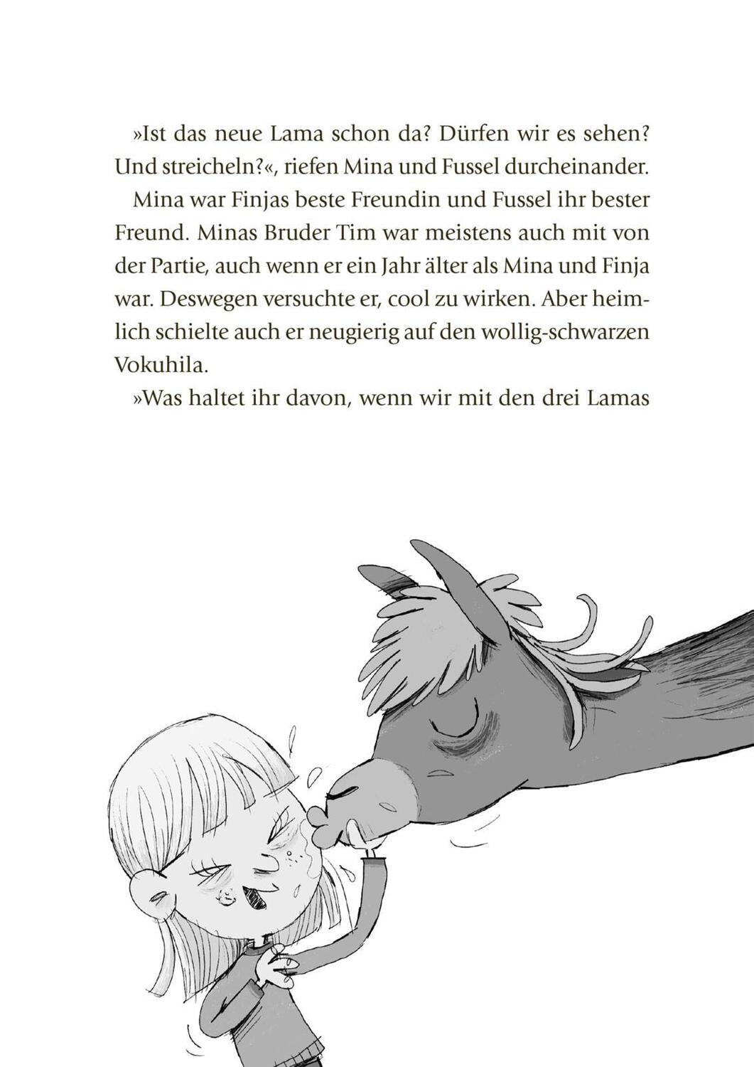 Bild: 9783551320711 | Die Lama-Gang. Mit Herz und Spucke 1: Ein Fall für alle Felle | Buch