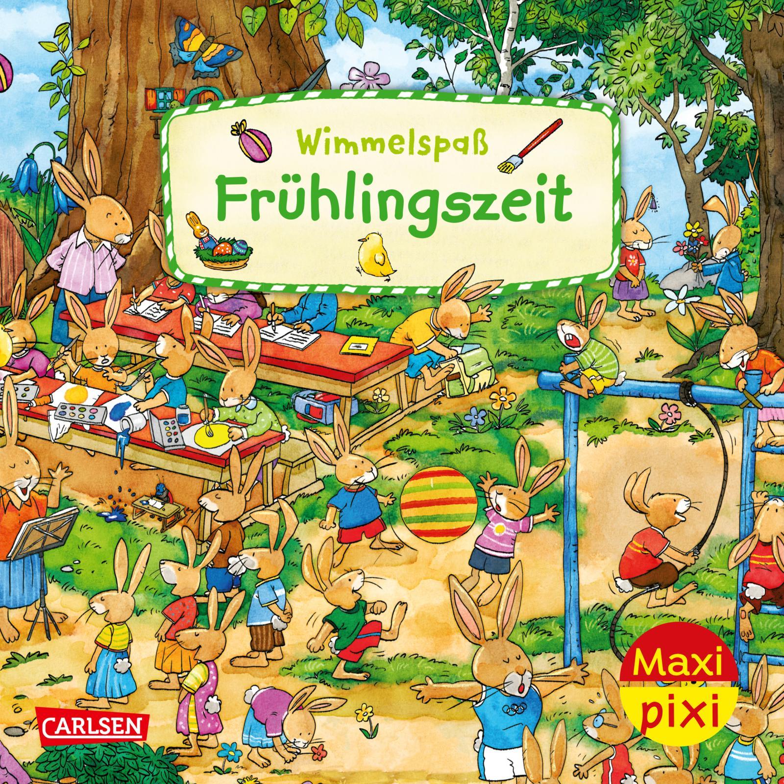 Cover: 9783551033536 | Maxi Pixi 436: Wimmelspaß Frühlingszeit | Joachim Krause | Taschenbuch