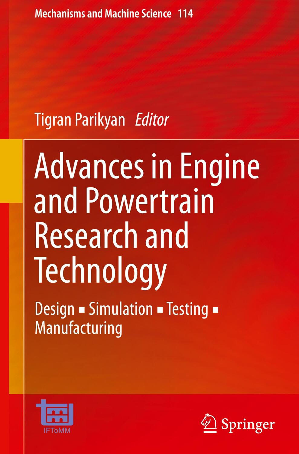 Cover: 9783030918682 | Advances in Engine and Powertrain Research and Technology | Parikyan