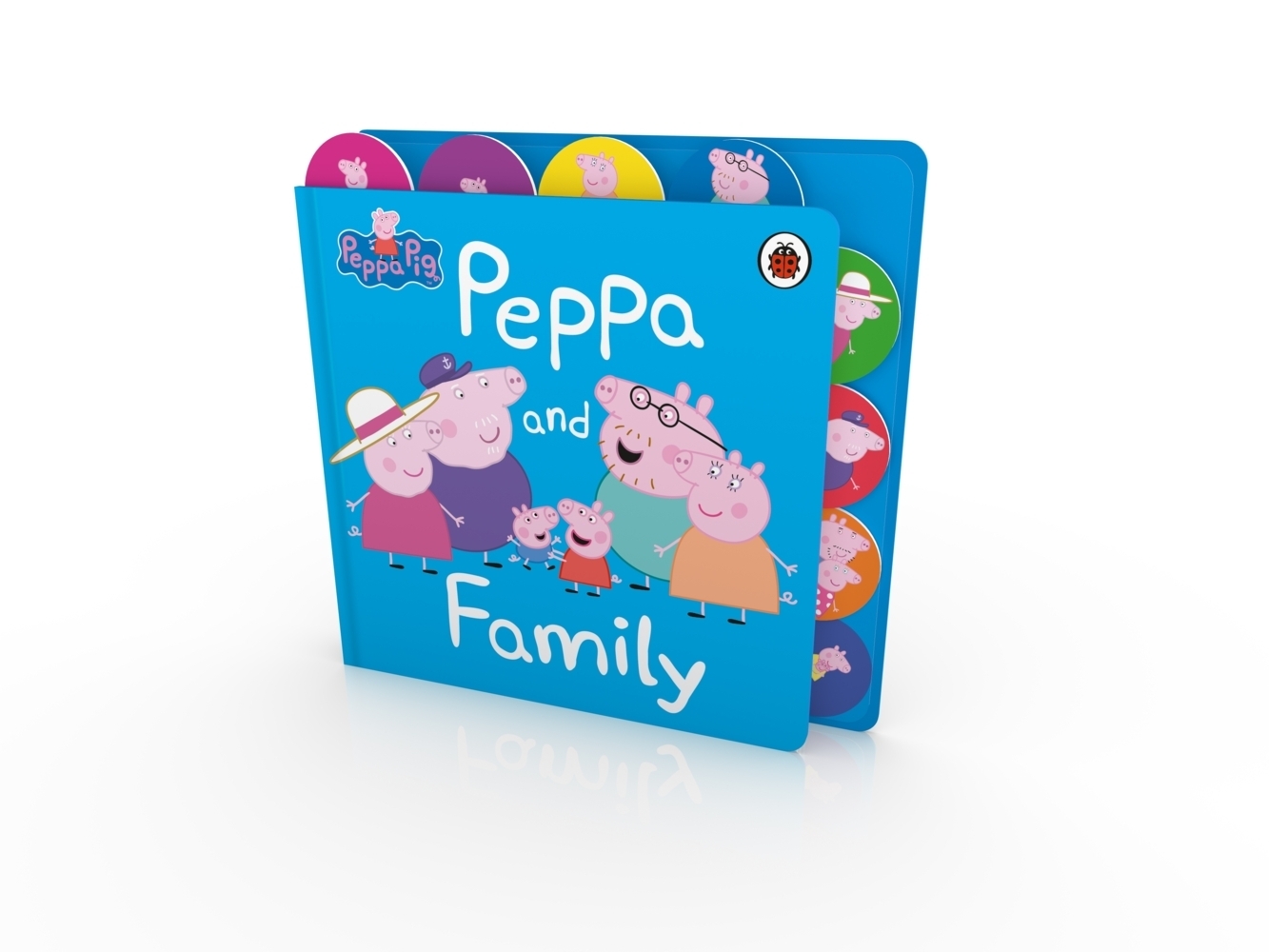 Cover: 9780241481738 | Peppa Pig: Peppa and Family | Tabbed Board Book | Peppa Pig | Buch
