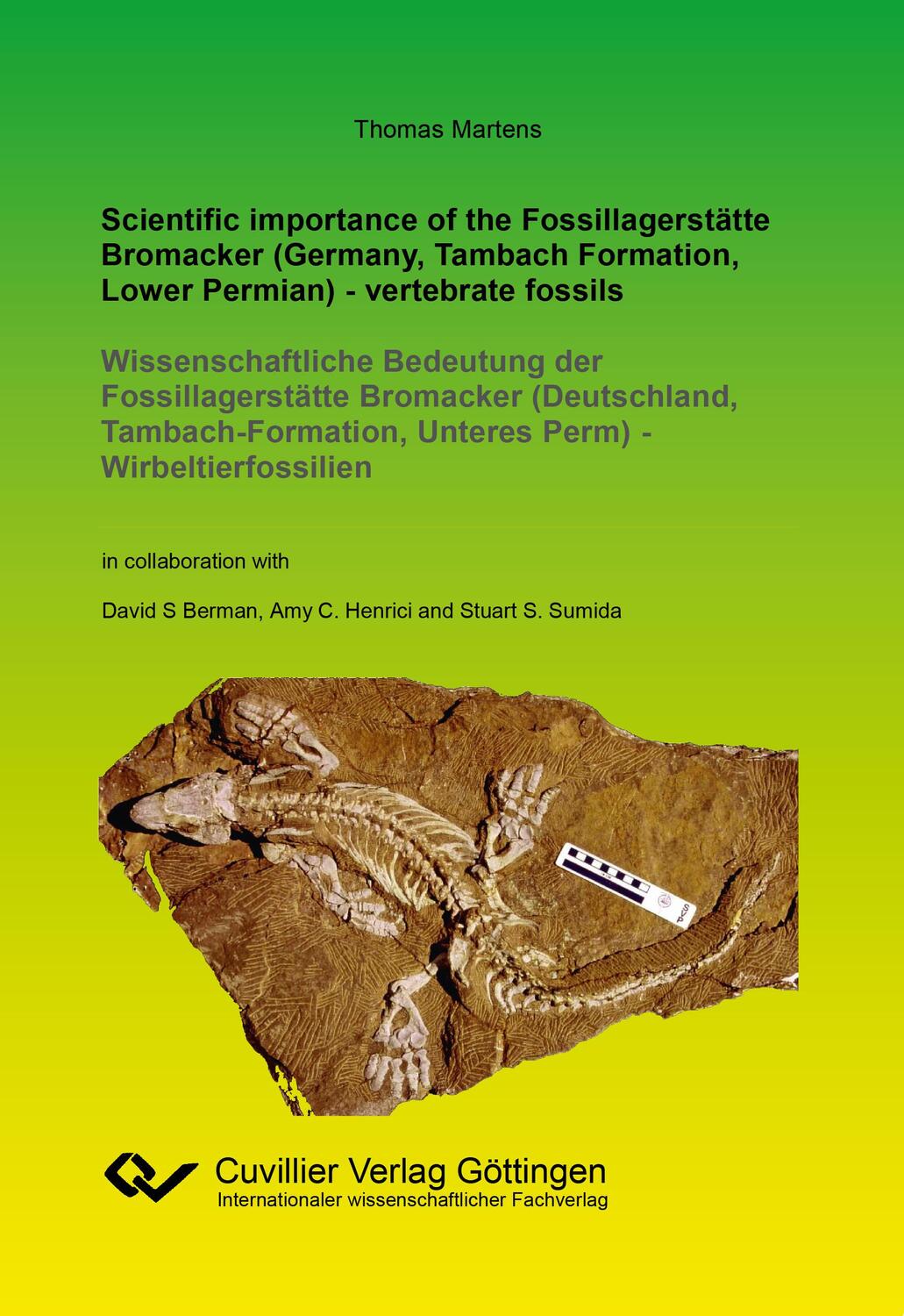 Cover: 9783736997455 | Scientific importance of the Fossillagerstätte Bromacker (Germany,...