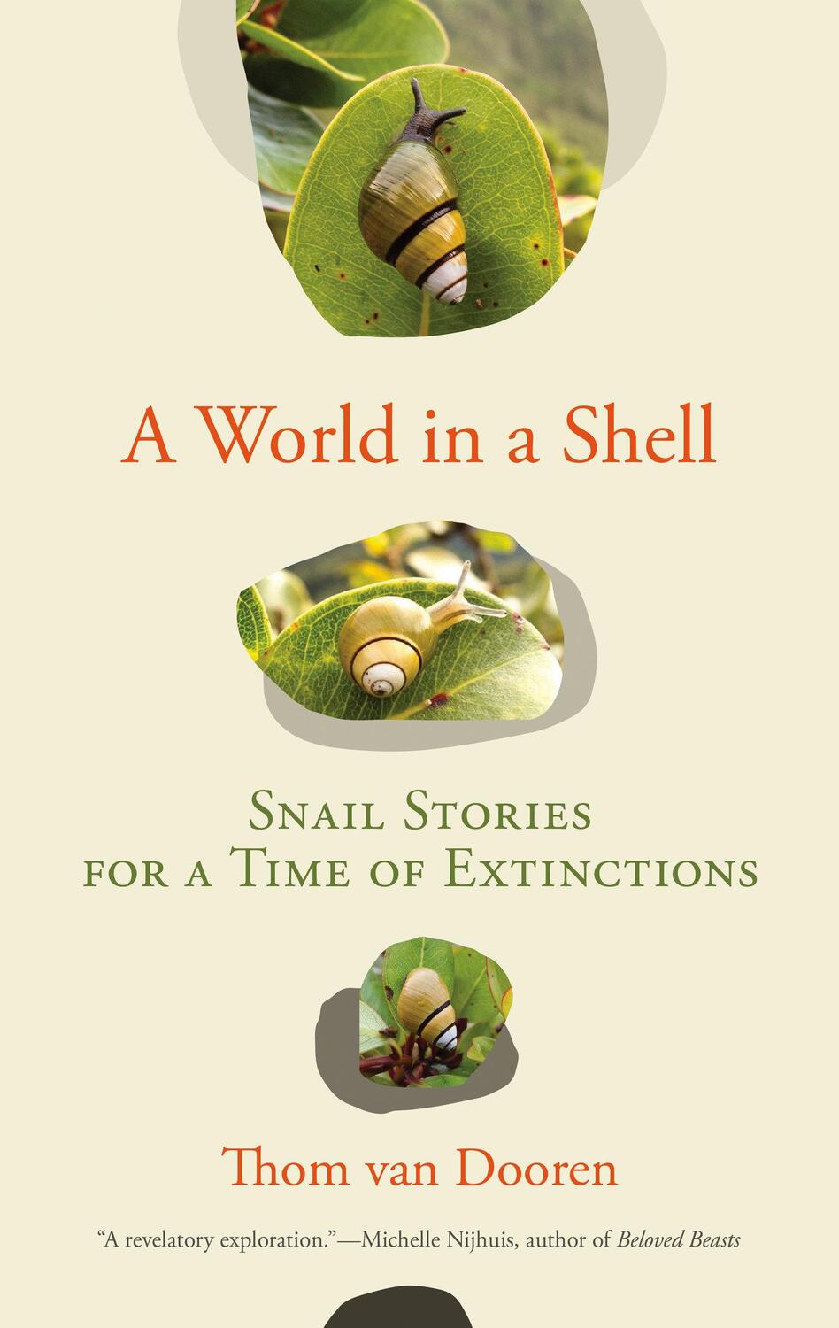 Cover: 9780262547345 | A World in a Shell | Snail Stories for a Time of Extinctions | Dooren