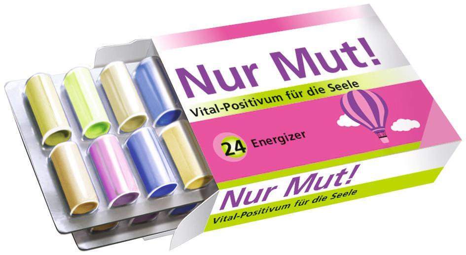 Cover: 4260240876117 | Nur Mut! Vital-Positivum für die Seele | Stück | Deutsch | 2017