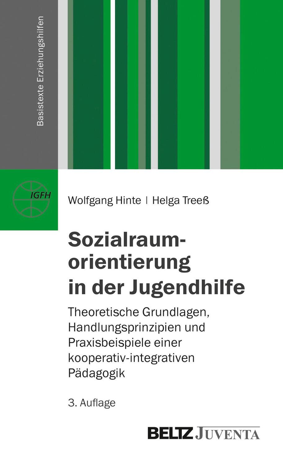 Cover: 9783779926870 | Sozialraumorientierung in der Jugendhilfe | Wolfgang Hinte (u. a.)
