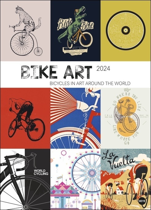 Cover: 9783756402823 | Bike Art Edition Kalender 2024. Großformatigen Editionskalender mit...