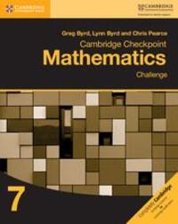Cover: 9781316637418 | Cambridge Checkpoint Mathematics Challenge Workbook 7 | Pearce (u. a.)