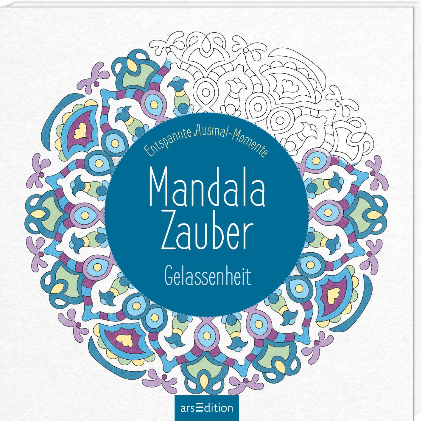 Cover: 4014489130840 | Mandala-Zauber - Gelassenheit | Entspannte Ausmal-Momente | Buch