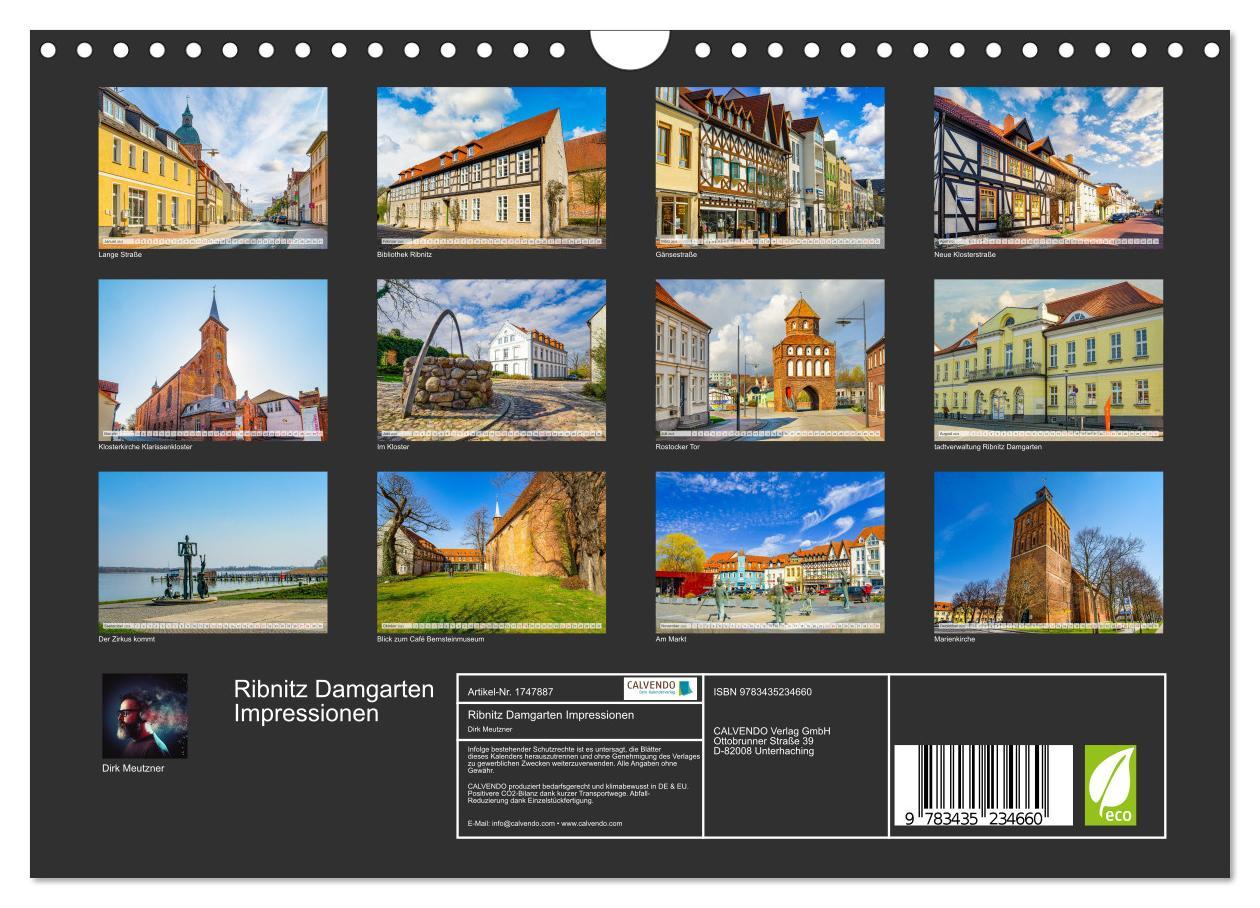 Bild: 9783435234660 | Ribnitz Damgarten Impressionen (Wandkalender 2025 DIN A4 quer),...