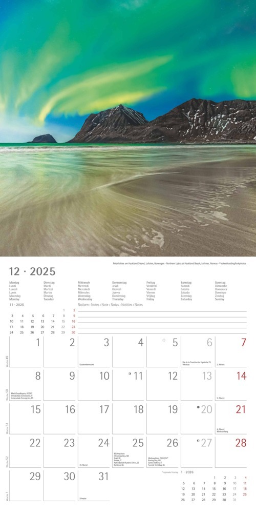 Bild: 4251732340896 | Alpha Edition - Am Meer 2025 Broschürenkalender, 30x30cm,...