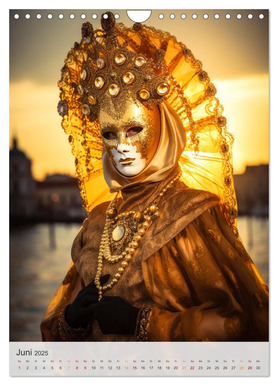 Bild: 9783435873814 | Karneval in Venedig (Wandkalender 2025 DIN A4 hoch), CALVENDO...