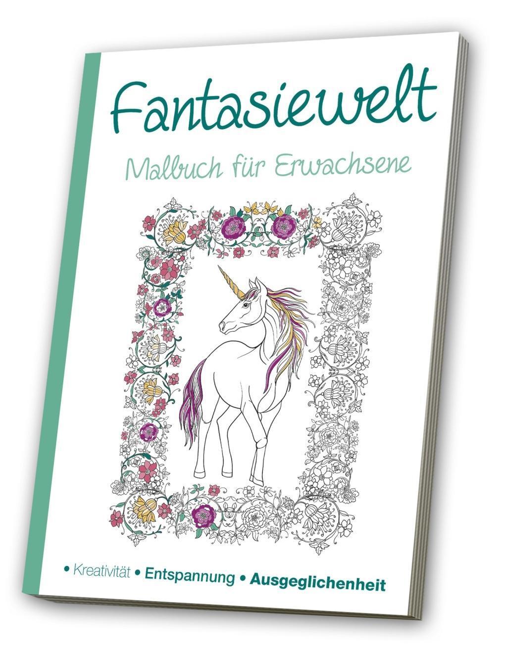 Cover: 4019393911790 | Malbuch für Erwachsene - Meine Fantasiewelt | Meine Fantasiewelt