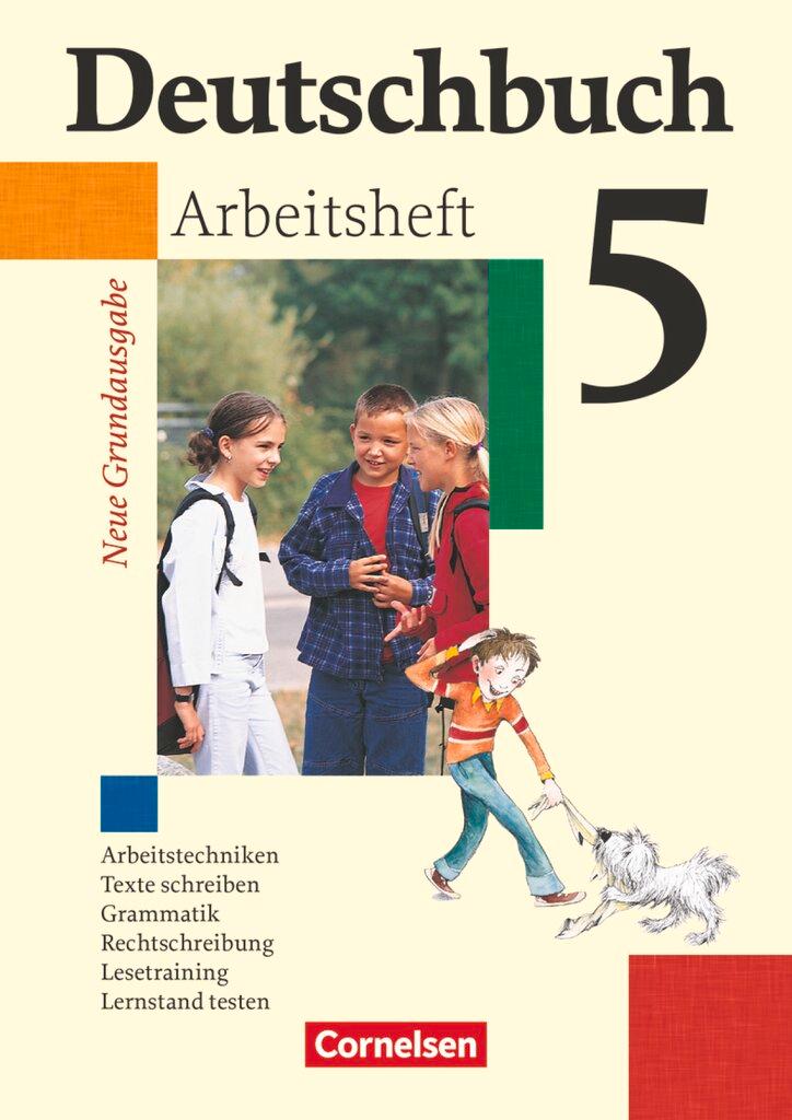 Cover: 9783060608027 | Deutschbuch Grundausgabe 5. Schuljahr. Arbeitsheft mit Lösungen....