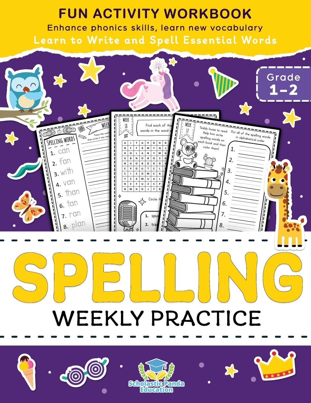 Cover: 9781953149329 | Spelling Weekly Practice for 1st 2nd Grade | Education | Taschenbuch