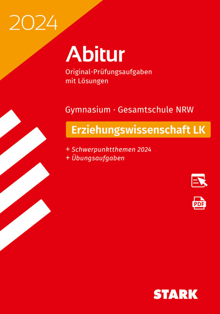 Cover: 9783849057503 | STARK Abiturprüfung NRW 2024 - Erziehungswissenschaft LK, m. 1...
