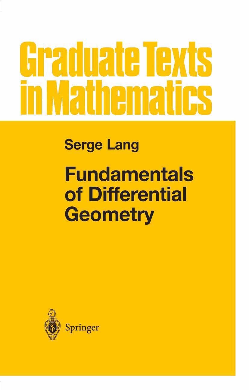 Cover: 9780387985930 | Fundamentals of Differential Geometry | Serge Lang | Buch | xvii