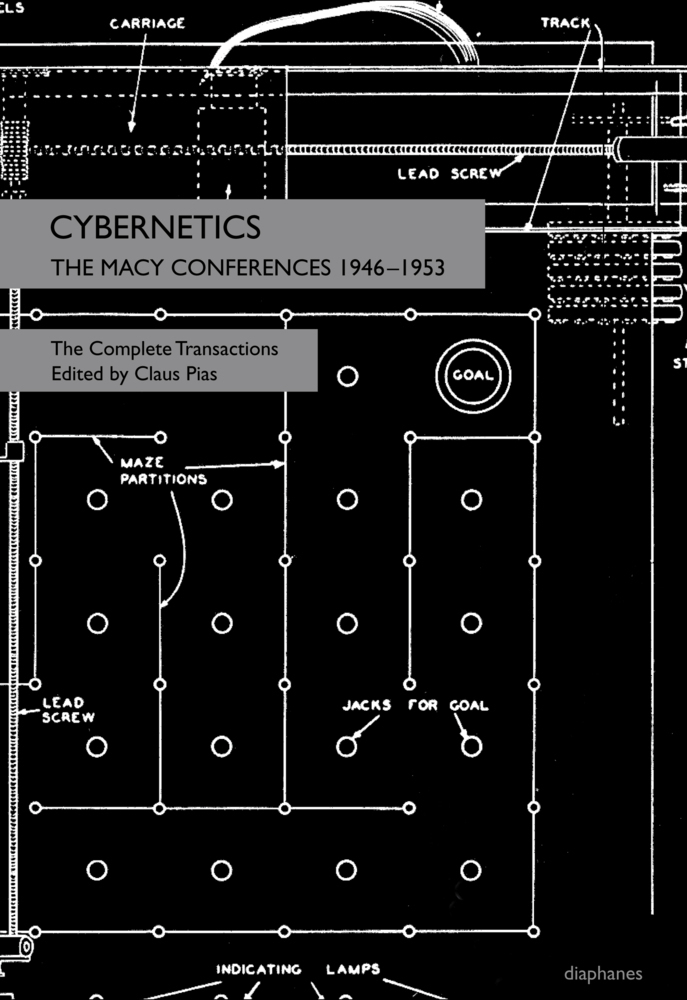 Cover: 9783037345986 | Cybernetics | Claus Pias | Taschenbuch | Englisch | 2015 | diaphanes