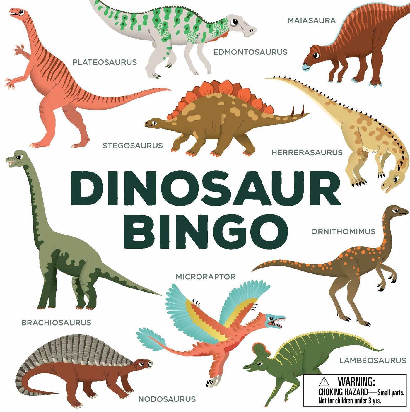 Cover: 9781786272416 | Dinosaur Bingo | Spiel | 48 S. | Englisch | 2018 | EAN 9781786272416