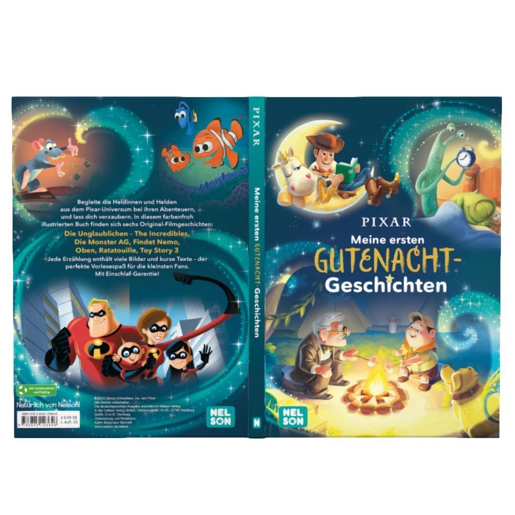 Bild: 9783845123646 | Disney Vorlesebuch: Pixar: Meine ersten Gutenachtgeschichten | Buch