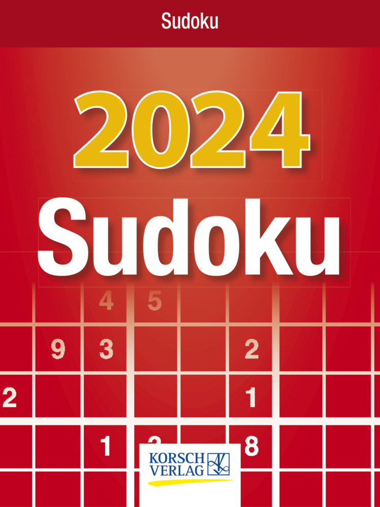 Cover: 9783731870456 | Sudoku 2024 | Korsch Verlag | Kalender | 328 S. | Deutsch | 2024