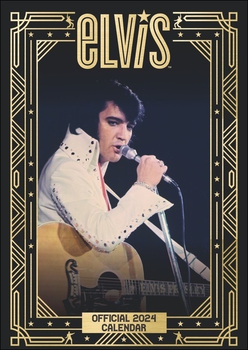 Cover: 9783840196362 | Elvis Posterkalender 2024. Der Foto Wandkalender mit den besten...