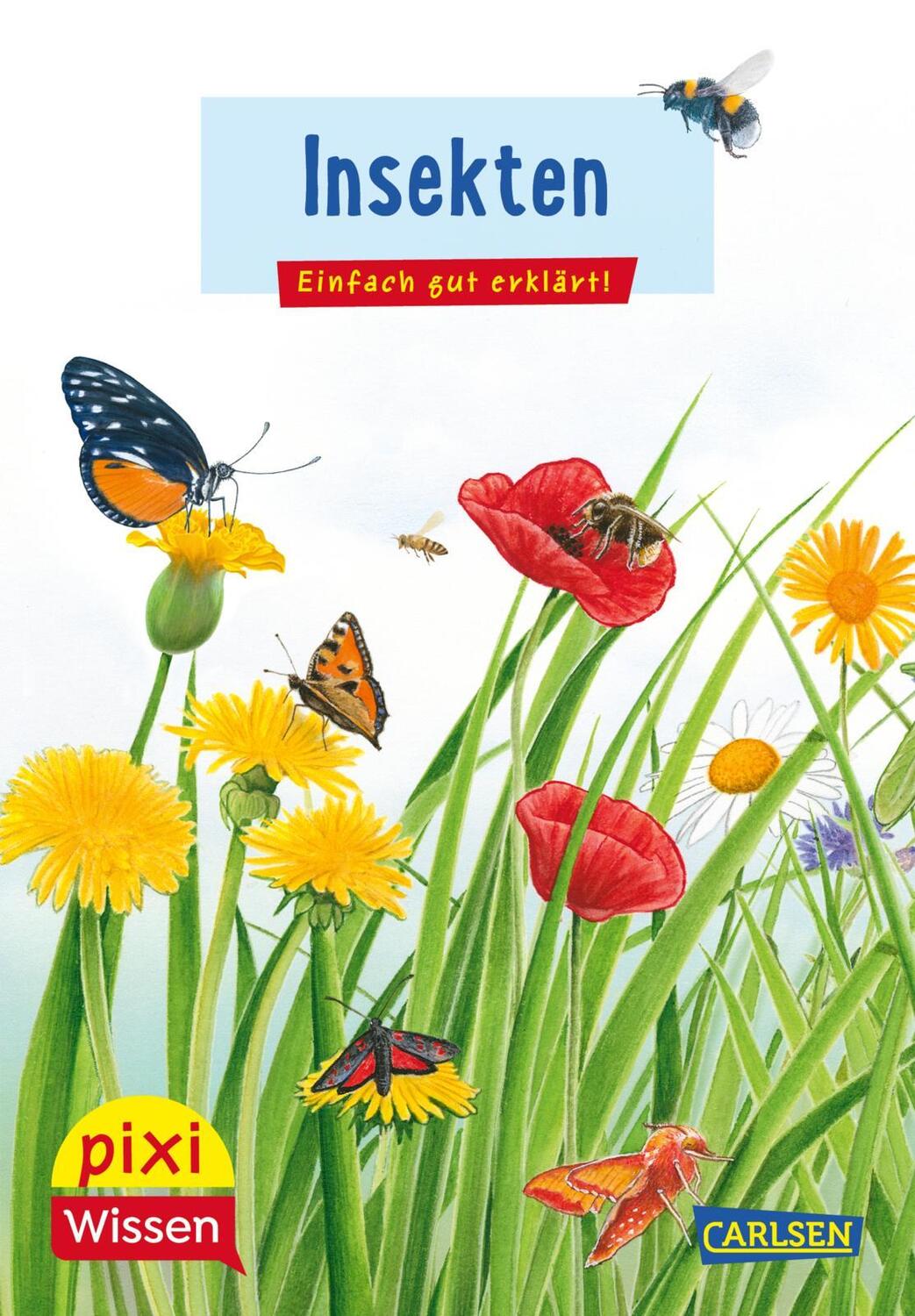 Cover: 9783551231918 | Pixi Wissen 115: VE 5: Insekten | Bärbel Oftring | Pixi Wissen | 2023