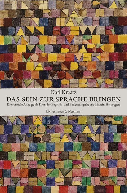 Cover: 9783826077074 | Das Sein zur Sprache bringen | Karl Kraatz | Taschenbuch | 280 S.