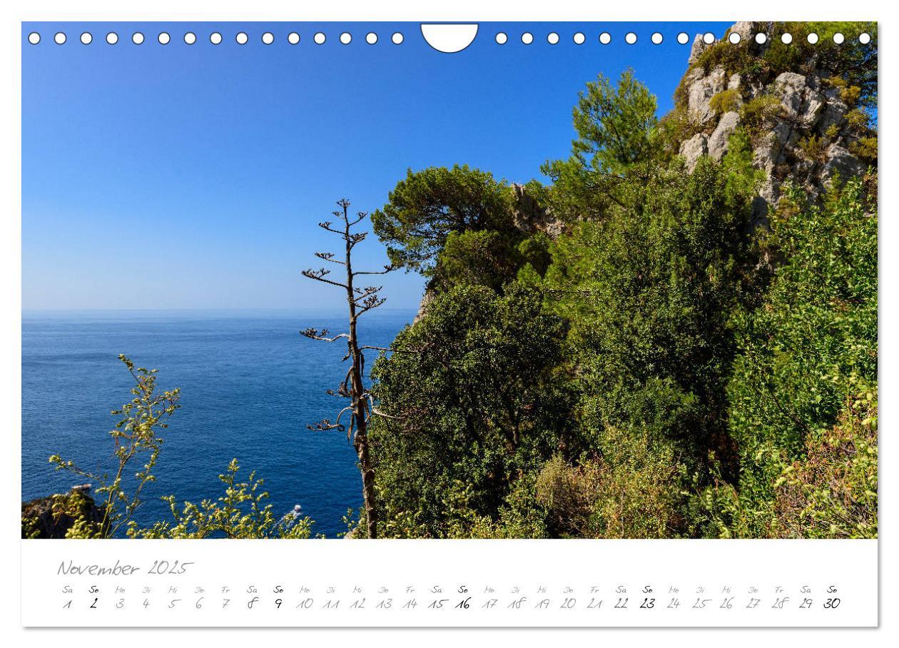 Bild: 9783435211920 | Capri, Insel der Sehnsucht (Wandkalender 2025 DIN A4 quer),...