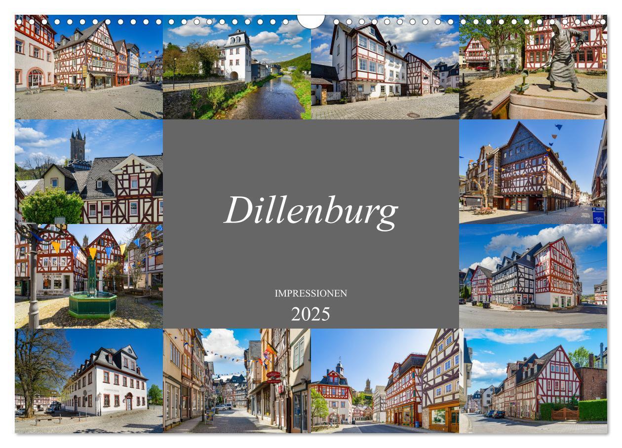 Cover: 9783435054473 | Dillenburg Impressionen (Wandkalender 2025 DIN A3 quer), CALVENDO...