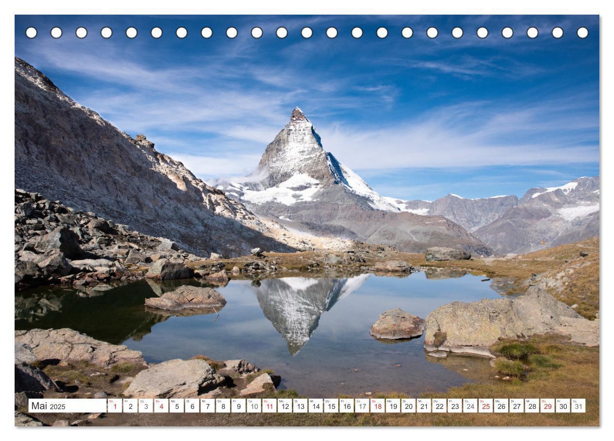 Bild: 9783435543953 | Matterhorn - Berg der Berge (Tischkalender 2025 DIN A5 quer),...