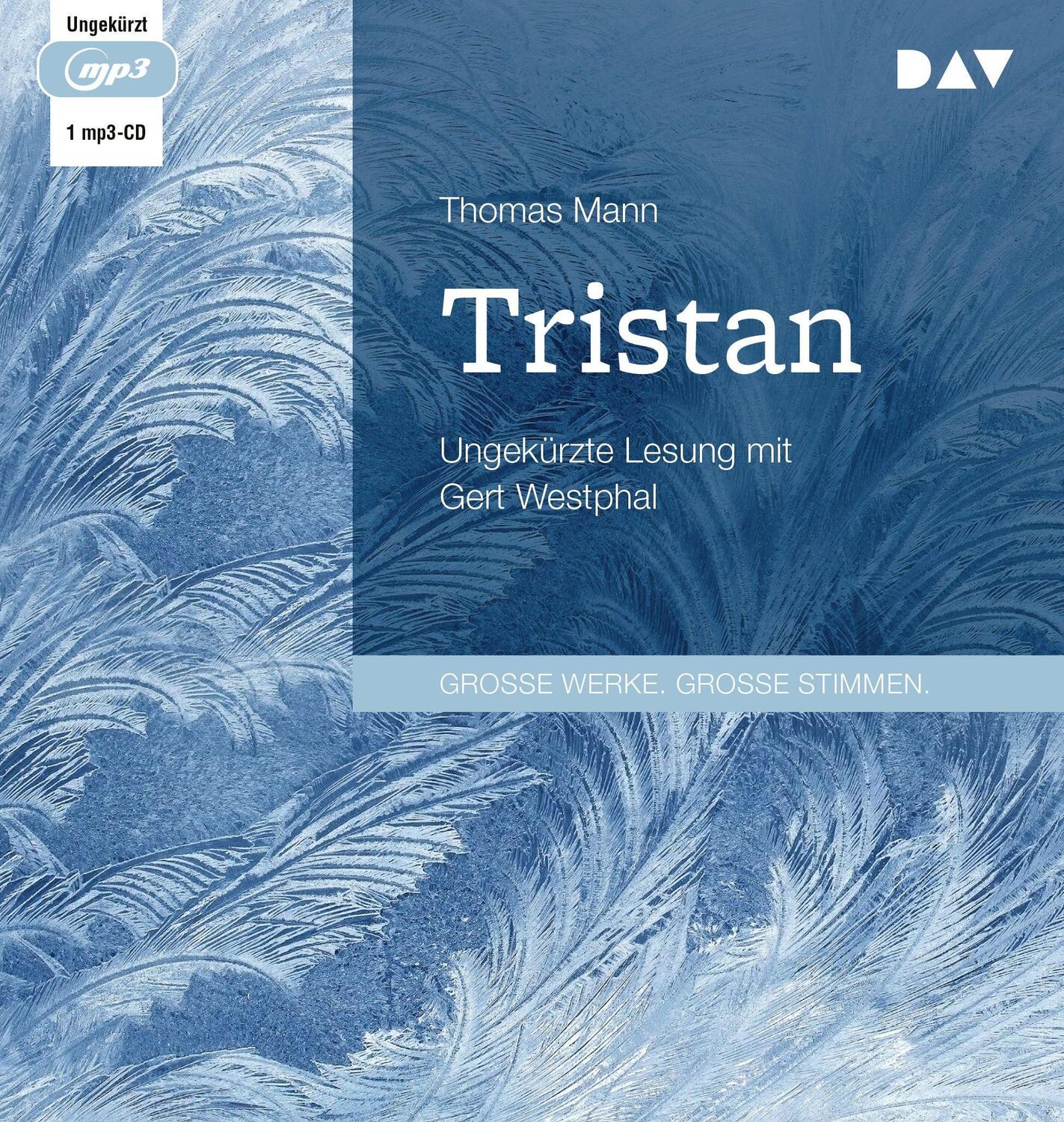 Cover: 9783742431158 | Tristan | Ungekürzte Lesung mit Gert Westphal | Thomas Mann | MP3