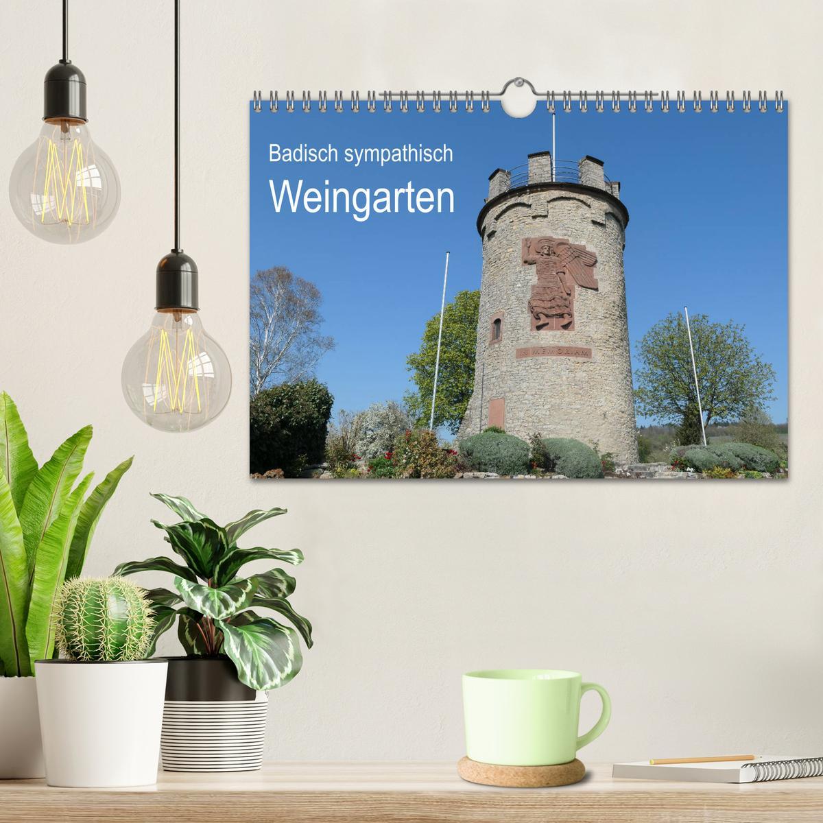 Bild: 9783435136650 | Badisch sympathisch Weingarten (Wandkalender 2025 DIN A4 quer),...