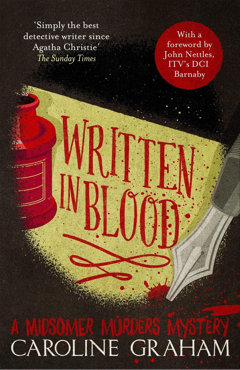Cover: 9781472243683 | Written in Blood | A Midsomer Murders Mystery 4 | Caroline Graham