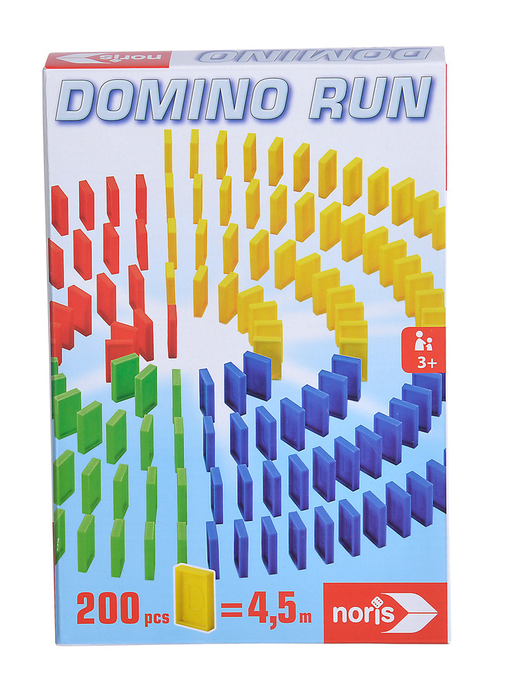 Bild: 4000826002086 | Domino Run 200 Steine (Spiel) | Spiel | In Geschenkkarton 4/4 fbg.