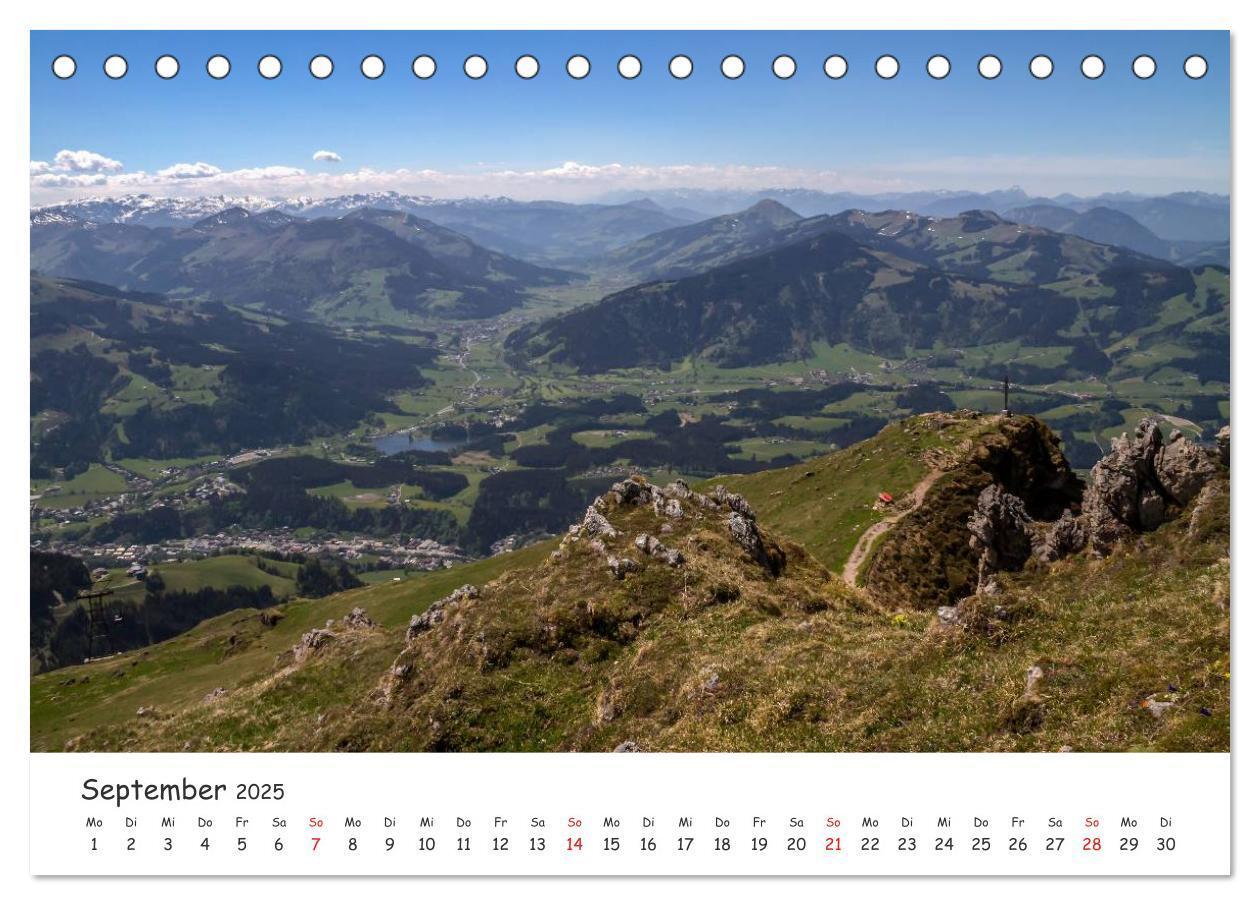 Bild: 9783435501922 | Kitzbühel. Die Stadt im Herz der Alpen (Tischkalender 2025 DIN A5...