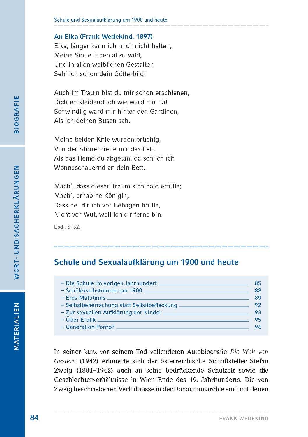 Bild: 9783872915207 | Frühlings Erwachen | Eine Kindertragödie | Frank Wedekind | Buch